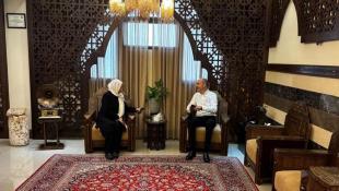 بهية الحريري عرضت مع  محافظ الجنوب للاوضاع وشؤون حياتية وخدماتية
