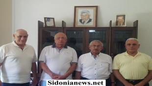 النائب أسامة سعد التقى وفدا هنأه بالمولد
