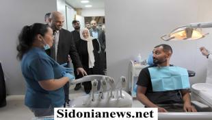 بالصور : الوزير ناصر الدين خلال تفقده برفقة بهية الحريري مركزالحريري الطبي في صيدا : نموذج متقدم لمراكز الرعاية الصحية الأولية