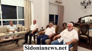 بالصور : النائب أسامة سعد يستقبل وفد تجمّع مهندسي صيدا والجوار