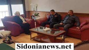 بهية الحريري تلتقي المدير الإقليمي الجديد لأمن الدولة في الجنوب العميد منير ضاهر