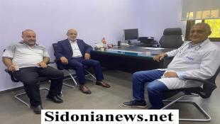 بالصور : الدكتور بسام حمود يتابع جولته على الشخصيات الصيداوية والبحث يتناول شؤوناً إنمائية