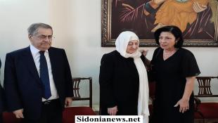 بالصور: بهية الحريري تعزي النائب ميشال موسى بوفاة شقيقته وتنقل إليه  تعازي الرئيس سعد الحريري