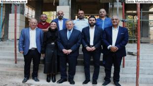 بالصور : الرئيس السنيورة تفقد مع وفد بلدية صيدا والشركة العربية للأعمال المدنية مشروع إنشاء متحف صيدا الوطني ويزف بشرى فتحه أمام الجمهور قريبا . د. عكرة: المتحف يضع صيدا على الخارطة السياحية