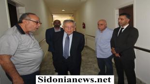 بالصور : الرئيس السنيورة تفقد مبنى "النارنج" وجمعية جامع البحر وصفدية أولم تكريماُ له بمشاركة شخصيات صيداوية