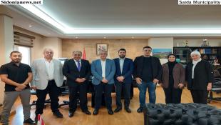 بالصور: الرئيس مصطفى حجازي إستقبل سعادة سفير فلسطين الجديد د. محمد قاسم أسعد الأسعد في زيارة هي الأولى لبلدية صيدا