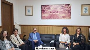 النائب البزري التقى وفدا من الجامعة اليسوعية