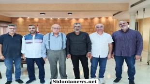 المهندس محمد السعودي يستقبل وفداً من إعلاميي صيدا