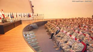 باالصور : قائد الجيش اللبناني هيكل خلال اجتماعه مع أركان القيادة وقادة الوحدات والأفواج العملانية :  اشاد بوقوف أهالي الجنوب إلى جانب الجيش ودوره الوطني