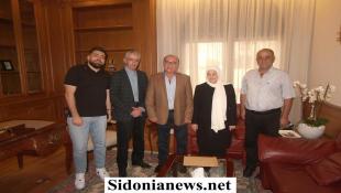 بالصور : بهية الحريري تلتقي وفوداً من بلدية المية ومية  وتجار حسبة صيدا والوكلاء البحريين وقدامى الجرّاح