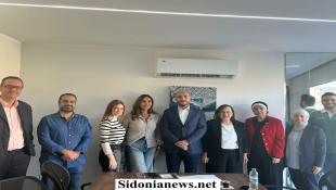 بالصور : الصيدلي عمر مرجان يبحث سبل التعاون مع جمعية المواساة