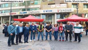 بالصور: لجنة الصحة في بلدية صيدا نظمت حملة طبية توعوية حول داء السكري بالتعاون مع جمعية تجار صيدا وضواحيها ومشاركة أطباء بلا حدود ومؤسسة عامل وجامعة الجنان