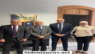 بالصور : رئيس بلدية صيدا المهندس مصطفى حجازي زار وزير الثقافة الدكتور غسان سلامة على رأس وفد لشكره على دعمه لاختيار صيدا عاصمة للثقافة والحوار المتوسطي لعام 2027