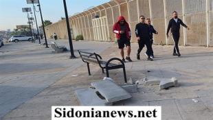 بالفيديو والصور : إستهتار أم تخريب : من يحطم مقاعد بلدية صيدا في ممشى مدينة الحريري الرياضية ولماذا ؟ نداء ومناشدة من رواد المشي والرياضة والتنزه للحفاظ على المقاعد وتشديد المراقبة