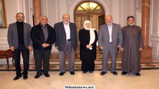 بالصور: بهية الحريري تلتقي مجلس الأمناء الجديد للهيئة الإسلامية للرعاية في صيدا في زيارة بروتوكولية