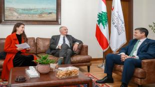 بالصور : مدير عام مرفأ بيروت مروان  النفّي بحث مع السفير الفرنسي آفاق التعاون مع الشركات الفرنسية