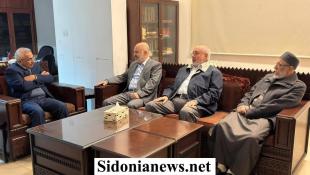 بالصور : النائب أسامة سعد استقبل وفد جمعية مؤسسات الهيئة الإسلامية للرعاية