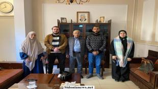 بالصور : النائب اسامه سعد يستقبل وفودا