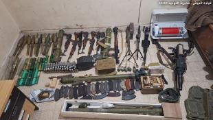 الجيش اللبناني : دهم مخزن أسلحة داخل شقة من قبل أحد المطلوبين