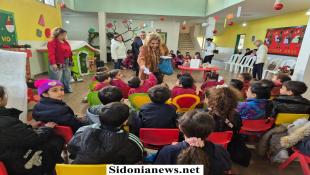 بالصور: جمعية إعانة الطفل المعوق - صيدا برئاسة السيدة أسمى البلولي ديراني تشاركهم الأطفال فرحة عيد الميلاد المجيد وتواصل تقديم العلاجات مجانا للأطفال في النطق والمشي والحسي الحركي