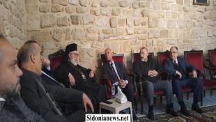 بالصور: وفد من جمعية تجار صيدا هنأ مطارنة المدينة بالميلاد والعام الجديد