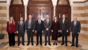 وزير الداخلية أحمد الحجار استقبل المحافظين لمناقشة شؤون المناطق والتحضيرات الانتخابية