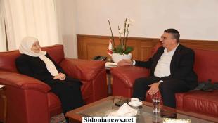 بالصور : بهية الحريري تتابع مع المحافظ ضو ورئيس بلدية صيدا شؤوناً حياتية وبيئية