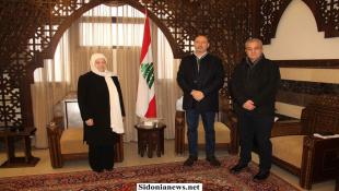 بالصور : بهية الحريري تتابع مع المحافظ ضو ورئيس بلدية صيدا شؤوناً حياتية وبيئية