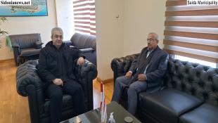 لقاء مشترك في بلدية صيدا جمع الرئيس حجازي والنائب سعد تناول مواضيع بيئية مختلفة...حجازي: صيدا حريصة على العلاقة الطيبة مع جزين ونتمنى إيجاد حلول بيئية مستدامة
