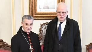 وزير العدل من بكركي : ترقية غراسيا القزي غير ملائمة رغم قرينة البراءة وملف انفجار المرفأ مستمر