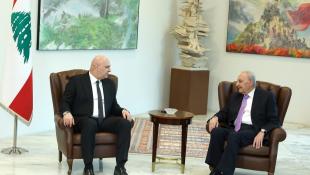 الرئيس عون بحث مع الرئيس بري في سبل معالجة التصعيد الإسرائيلي ... الرئيس بري : اللقاءات مع فخامته دائما ممتازة