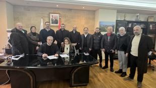 توقيع مذكرة تفاهم في بلدية صيدا مع جمعية محمد زيدان للانماء لانارة صيدا القيمة خلال شهر رمضان المبارك