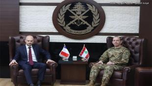 بالصور : قائد الجيش اللبناني العماد رودولف هيكل استقبل وزير الخارجية الفرنسي وجرى التداول في التحضيرات الجارية لانعقاد مؤتمر دعم الجيش في فرنسا