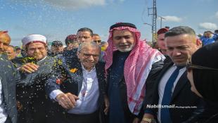 بالصور : زيارة رئيس الحكومة نواف سلام إلى الجنوب اللبناني وإستقباله في القرى والبلدات وسط دمار العدوان الإسرائيلي المتواصل (تصوير : نبيل إسماعيل )