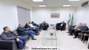 بالصور : الدكتور بسام حمود يلتقي وفد تجمع المؤسسات الأهلية في صيدا والجوار