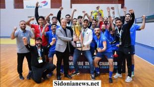 نادي الحرية  يتوَّج بالذهبية.. ومرجان يُهدي الكأس إلى صيدا