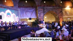 بالصور: فعاليات صيدا مدينة رمضانية تتواصل في خان الإفرنج: حفل إنشادي لفرقة المادحين وعزف وغناء تراثي لوائل ملوحي