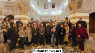 بالصور : وفد من جمعية المقاصد الخيرية الإسلامية في بيروت يزور مركز عائشة أم المؤمنين الثقافي في صيدا القديمة