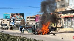 استهدافُ سيارة على أوتوستراد زحلة- الكرك اسفرت عن سقوط شهيدين