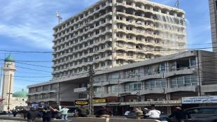 بيان بلدية صيدا حول العدوان الإسرائيلي الذي استهدف بناية المقاصد في صيدا