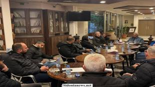 بالصور: اجتماع ثانٍ  بدعوة من النائب أسامة سعد  للجنة رؤساء بلديات الجنوب في صيدا لمتابعة أوضاع النازحين والتأكيد على تأمين مراكز إيواء إضافية