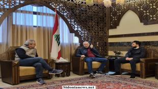 بالصور :  رئيس ونائب رئيس واعضاء من المجلس البلدي يزورون المحافظ ضو لبحث الملفات الملحة وتخفيف وطأة النزوح