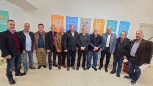 بالصور: رئيس جمعية المقاصد صيدا فايز البزري يستقبل وفدا من تجمع مهندسون من صيدا والجوار