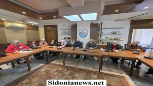 بالصور: بلدية صيدا تعقد اجتماعين تنسيقيين لمراكز الايواء مع مدراء المدارس وممثلي الجمعيات وتتفقد مركزي إيواء متوسطة معروف سعد والمدرسة الكويتية