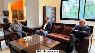 بالصور : النائب أسامة سعد يستقبل إبراهيم عازار ويؤكّد على تعزيز التنسيق بين صيدا وجزين لرعاية النازحين