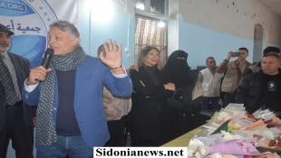 بالصور: برعاية رئيسها القنصل د. حامد أبوظهر : جمعية أعمالنا تنظم نشاطين في مركز إيواء قصر العدل بصيدا بمناسبة عيدي الفطر المبارك والأم