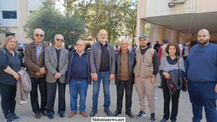 بالصور : تجمع المؤسسات يتفقد مراكز الإيواء للنازحين في صيدا