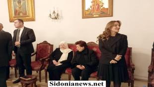 بالصور : بهية الحريري تقدم تعازي الرئيس سعد الحريري لعائلة الراحلة صونيا فرنجية وتمثّله في إطلاق احتفاليَّة عيد البشارة الوطني في سيدة اللويزة