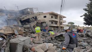 إسرائيل في طور توسيع المنطقة العازلة والحزب  يصعّد عمليّاته ... شهيدان وتدمير مبنى سكني وتجاري في حي المعاقيل في كفررمان