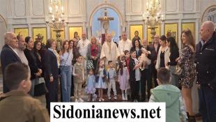 بالصور: المطران إيلي الحداد ترأس قداس أحد الشعانين في كنيسة مار نيقولاوس في صيدا:  الى محبي الحروب وهواتها اقول ابحثوا عن السلام الثابت الذي لا